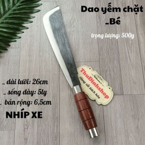 Dao chặt xương dao  yếm chuyên chặt dừa tươi dừa khô dáng nhíp xe ô tô chuẩn