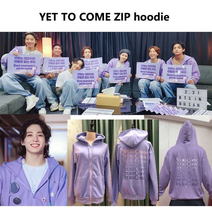 Hoodie bts lazada fashion