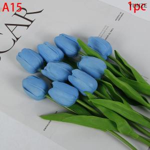 [COD] YUNZE 1PCS Tulips Artificial Flowers Real Touch Flowers Tulip Bouquet Decor Tulips Flower For Home Wedding Decorations