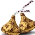 Hershey Kisses Creamy Milk Chocolate with Almond 315G BBF.01/11/25. 