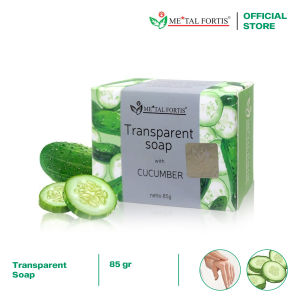 METAL FORTIS Original Pembersih Badan MET SABUN CUCUMBER 85GR Bar Soap Body - Hijau