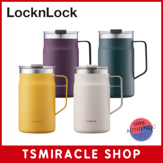 LocknLock Metro Mug Cup Stainless Steel Thermal Thermos
