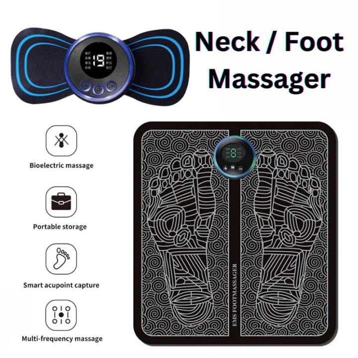 Walker Edison Electric Mini Portable EMS Foot Massager Japan Original