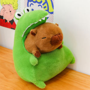 50cm Hut Plush Capibala Doll Soft Animal Shark Crocodile Plush Toys Shark Doll Childrens and Girls Gift Capybara Pillow h260819