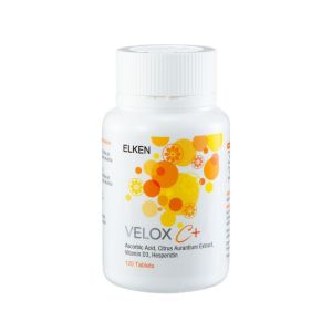 Ready Stock Elken Velox C+ Tablets 120s Premium Liposomal Formula With Vitamin C & Algal Vitamin D3 Gentle On Stomach Halal Certified Vegan Supplement