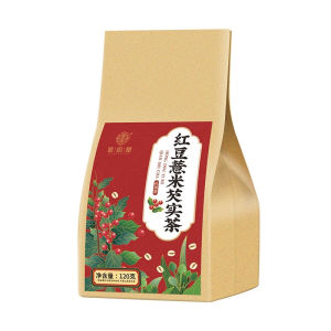 4gx 30sachets Red Beans Barley Tea 红豆薏米芡实茶 120g Reduce Edema and Body Humid/ Anti-Digestion/ Slimming Tea