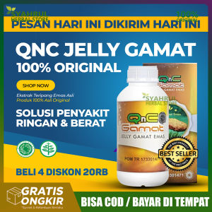 QnC Jelly Gamat - QnC Gamat - Jelly Gamat QnC - Jeli Gamat - Jely Gamat - Ekstrak Teripang Emas Obat Herbal Multikhasiat Untuk Atasi Berbagai Macam Penyakit Di Kota Bandung