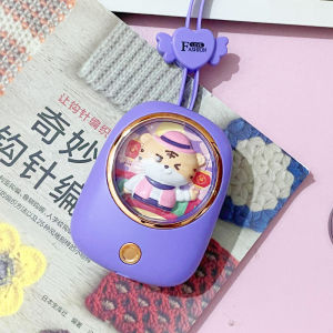 พัดลมพกพาแคปซูล พัดลมคล้องคอ พัดลมน่ารัก ไร้ใบพัด พัดลมแบบพกพา พัดลมยอดฮิต ปรับความแรงได้3ระดับ