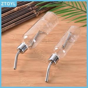 ZTOYL Little Pet Rat Water Drinking Bottle Hamster Rabbit Dispenser Cylindrical Feeder