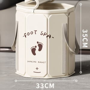 Adult thickened foot soaking bucket with lid