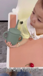 Baby High Chair Silicone Placemat Practical & Easy to Clean Dining Mat Toddler High Chair Silicone Placemat for Babies