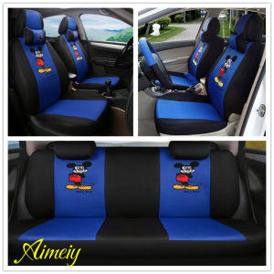 ผ้าคลุมเบาะรถยนต์ 12 ชิ้น การ์ตูนวัสดุแซนวิช ที่หุ้มเบาะหน้า+ที่หุ้มเบาะหลัง+ที่หุ้มพนักพิงศีรษะ หมอนรองคอ เหมาะสำหรับรถเก๋ง 5 ที่นั่ง เอสยูวี แฮทช์แบค และรถกระบะ