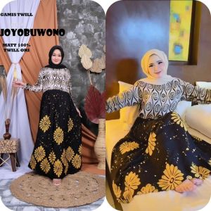 GAMIS KEREN RAYON TWILL DEWASA GUDANG DASTER BATIK HALUS ADEM NYAMAN