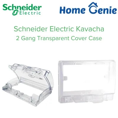 Schneider Electric - Kavacha Weatherproof Socket Cover Switch Cover Waterproof Protector Cover (1 Gang/2 Gang)