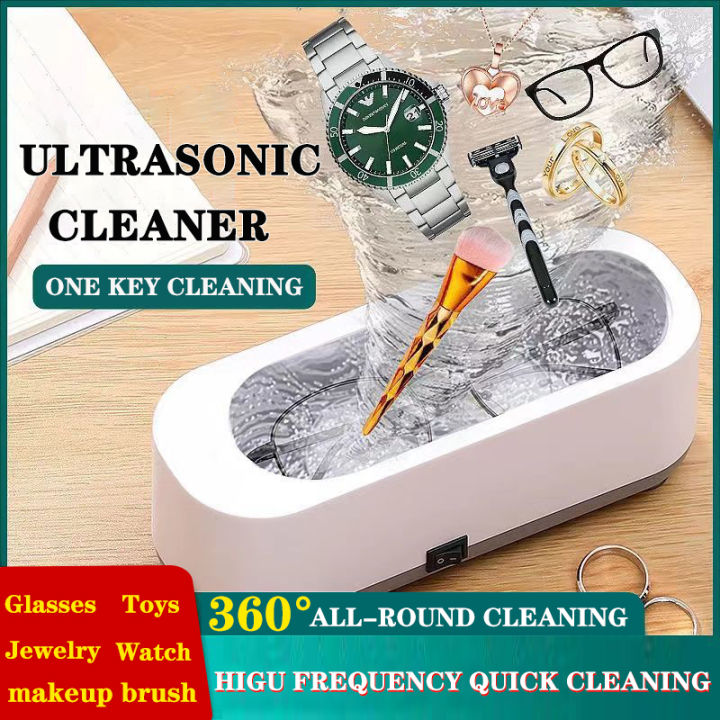 MINI Ultrasonic Cleaners Portable Home Ring Cleaner Ultrasonic Glasses