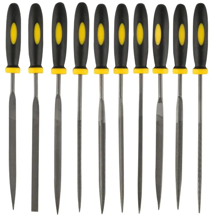 Mini Metal File Red Mini Metal Needle File Set 5/10pcs Small Hand Files Set for Detail ...