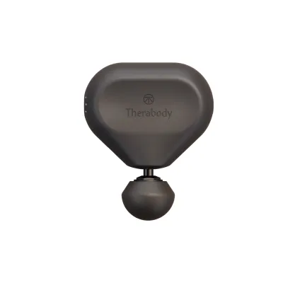 Theragun Mini 3rd Generation –Ultra-Portable Massage Gun and Travel Essential for Fast Effective Pain and Tension Relief Anywhere 3 Attachments Bluetooth-enabled for Therabody app