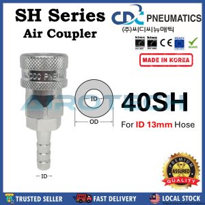 CDC Pneumatics [MADE IN KOREA] Air Coupler 20SH 30SH 40SH Quick Coupler Compressor Hose Hi Cupla