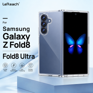 Clear Case For Samsung Galaxy Z Fold 8 Ultra Fold8 Shockproof PC Hard Back Cover CA1000