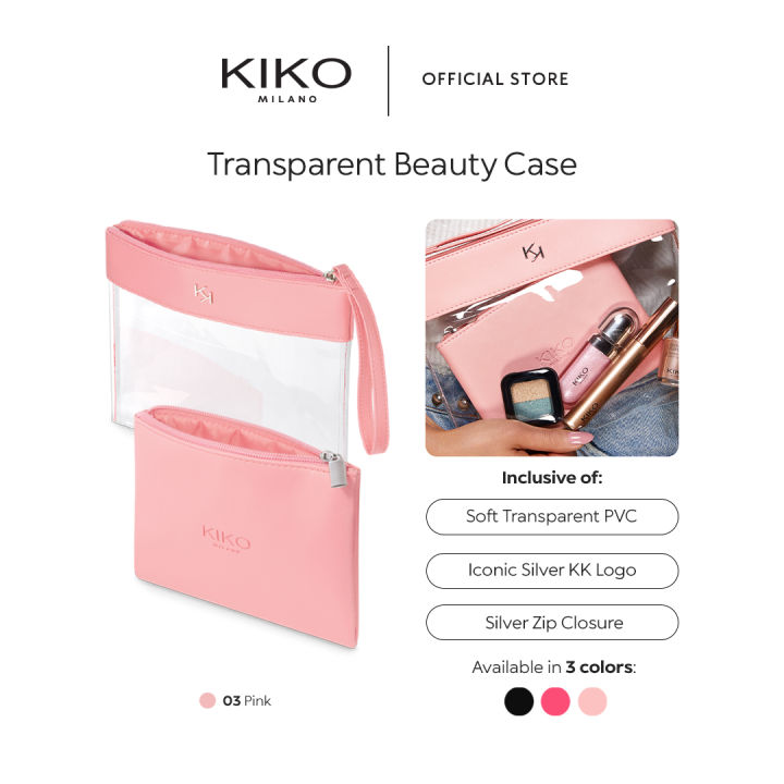 KIKO Milano Transparent Beauty Case - Lazada | Lazada PH