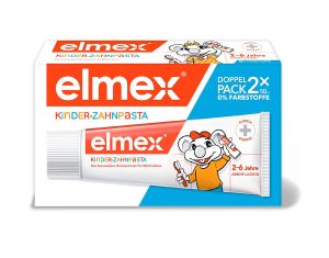 ELMEX Kem đánh răng chống sâu răng bảo vệ răng sữa cho trẻ từ 0-6 tuổi - Kinder Zanpasta 50ml
