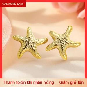 CS New cường điệu vỏ đại dương kết cấu Stud Bông tai cho phụ nữ hợp thời trang phụ kiện cá nhân đồ trang sức bông tai hàng ngày mặc