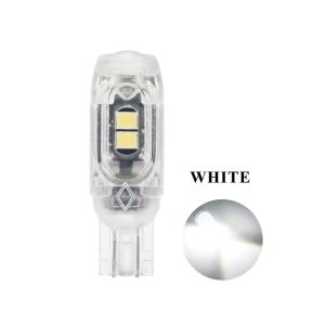 💥STs Shop-10💥หลอดไฟมอเตอร์ไซค์ LED 12V แสงสีขาว - แบบหลอด สว่างขัด มั่นคง รุ่น H2/H4/T10