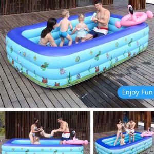 INTIME 3 Rings Inflatable Swimming Pool/Children Bathtub/Kids Pool/Baby Pool/Kolam Renang 游泳池 C09