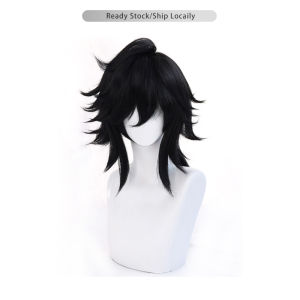 Anime Tomioka Giyuu Cosplay Demon Slayer Kimetsu No Yaiba Cosplay Costume Kimono Uniform wig Suit