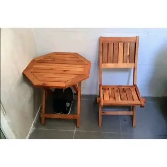 BÀN GHẾ GỖ TRÀM XẾP GỌN NGỒI THẤP
