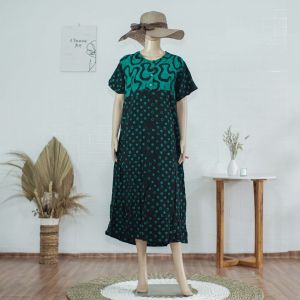 PROMO Daster JUMBO Batik Cap Premium - Dress Sekdress Harian Wanita Terbaru 2022