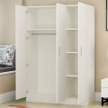 MYHOME  Wardrobe Modern Simple Clothing Storage Cabinet Bedroom Assembly Hanging Solid Wood Wardrobe. 
