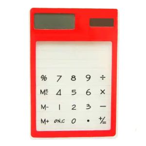 UNQCSA แบบพกพาได้ 1ชิ้นค่ะ สร้างสรรค์และสร้างสรรค์ ตัวเลข8หลัก ของเด็กๆ อุปกรณ์สำนักงานที่บ้าน อุปกรณ์อิเล็กทรอนิกส์อิเล็กทรอนิกส์ บางเฉียบมาก ตัวคำนวณคำนวณ Calculadoras เครื่องคิดเลขวิทยาศาสตร์ เครื่องคิดเลขแสงอาทิตย์ใส เครื่องคิดเลขหน้าจอสัมผัส