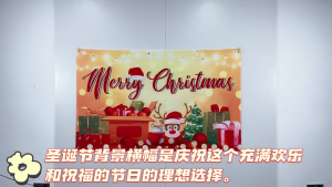 70.8x43.3Inch Polyester Christmas Backdrop Cloth Decorative Wall Covering Holiday Tablecloth For Home Decorations