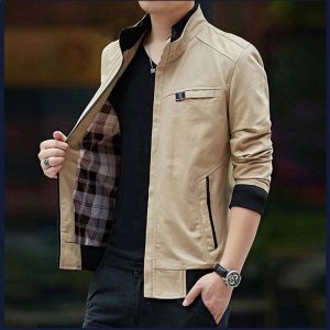 Áo Khoác Kaki Nam Cao Cấp- Áo Khoác Kaki Caro Nam Phong Cách Hàn Quốc