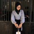 WRAP TOP BLOUSE / OUTER / CROP TOP / ATASAN WANITA I OUTER WRAP TOP TALI IKAT PREMIUM. 