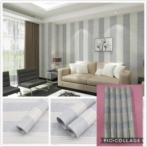 LKF wallpaper Waterproof PVC self-adhesive wallpaper bedroom warm wall stickers living room dormitory stickers background wall paper decorative painting 10meters x 45cm