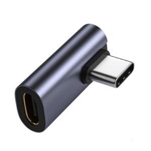 90 Degree Type C Male to Female Extender Support USB C 3.1 Charge Data Transfer