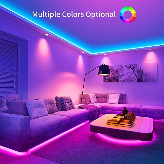 Govee LED Strip Lights, 32.8ft RGB LED Light Strip with Remote