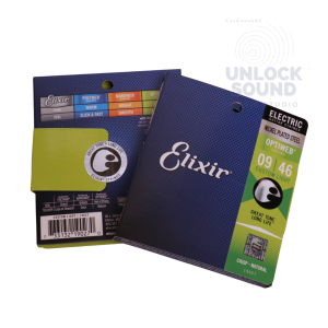 สายกีต้าร์ไฟฟ้า Elixer Nanoweb 09/42 สายกีต้าร์ไฟฟ้า Elixir optiweb สายเคลือบ 09/46