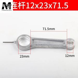 Cornerr Piston Air Compressor Small Air Pump Direct Connection Parts Aluminum Connecting Rod 12*23*71.5 Q3P9R
