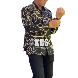 Kemeja Batik Pria Lengan Panjang Lapis Furing Katun Halus Premium Motif Baru Paramusita