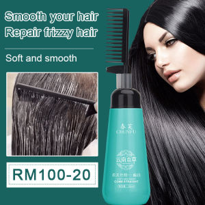 【Fast ship】Hair Smoothing with comb Home Clipless Cold Iron Clipless Straightening Softener