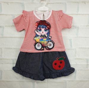 Baju Anak Perempuan 1 Tahun Celana Dan Atasan Anak 312