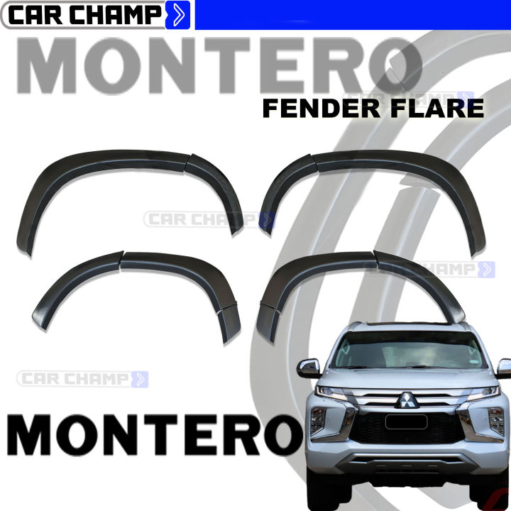 Mitsubishi Montero Sport 2020 to 2026 OEM Fender Flare SLIM TYPE 2021 2022 2023 2024 2025 ( Car Accessories)