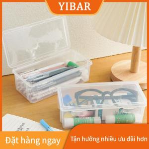 YIBAR 1pcs bút chì trường hợp hộp PP chất liệu trong suốt bút chì hộp Pouch văn phòng phẩm trường bút chì trường hợp nguồn cung cấp bút chì lưu trữ
