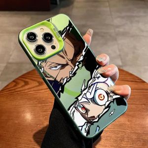 Cool One Piece Zoro Nika Luffy Magsafe Mobile Phone Case For iPhone 16 Pro Max 15 Pro Max 14 Pro Max Plus Magnetic Phone Back Cover for iPhone 11 12 13 Pro Max Back Shell