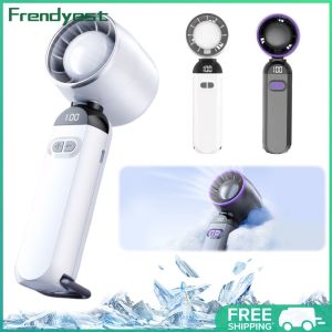COD [Free Shipping] Personal Cooling Fan with Digital LED Display Portable Handheld Electric Fan for Home and Outdoor Activities