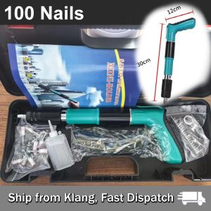 【READY STOCK】Concrete Manual Nail Gun Fixing/Mini Nail Gun Silencer/Cement Wall Nailer/Decoration Troughs Fixing Nailer