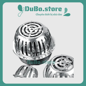 Quả cầu chắn rác sân thượng ban công chất liệu inox dày cao cấp phi 60 76 90110.